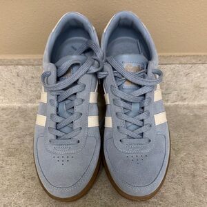 Gola Sky Blue and Cream Sneakers